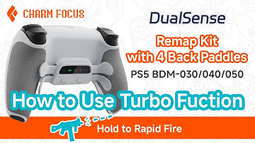 How to Use the Turbo Function – CHARM FOCUS PS5 4 Back Paddle Remap Kit