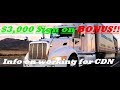 Join Me At CDN and Get $3000 Sign on BONUS!!!