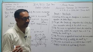Quadrature - Lect.13 (Chapter -10) // B.A./B.Sc. 1st Semester // Paper - Calculus