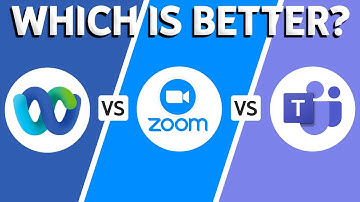 Webex vs Zoom vs Teams (2025) - Which One Is The BEST?
