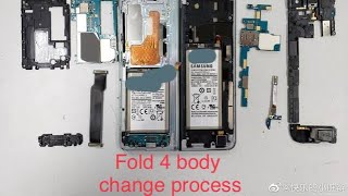 Fold 4 frame and flex change