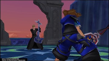 Kingdom Hearts II Final Mix (PS4): Level 1 Critical Mode - Data Demyx (no damage)