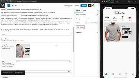Banner Section Tutorial - Home Screen - WooStore Pro WooCommerce Full Flutter Ecommerce Application