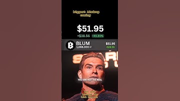 Blum airdrop listing Date | biggest Airdrop #crypto #shots #blum