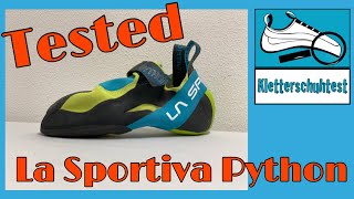 La Sportiva Python 2020 Test Kletterschuhe Review