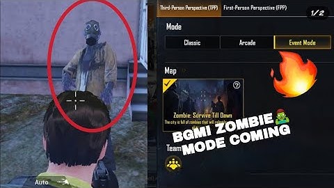 Season 2 Version 1.6 Update || New Zombie Mode PUBG / BGMI Zombie mode gameplay  coming Zombie Mode