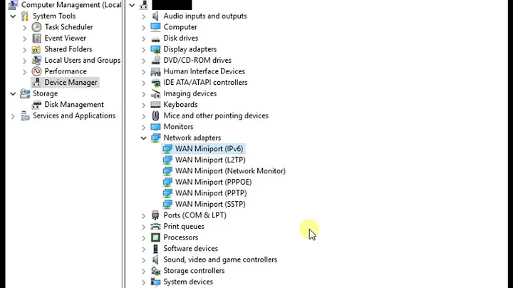 Win 10 network connection errors