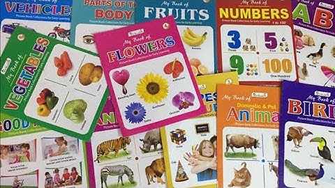 My first learning library book set (12) | unboxing and review | early learning books  for kids