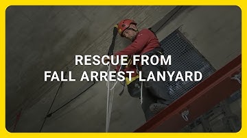 Rescue from fall arrest lanyard - Working at Height