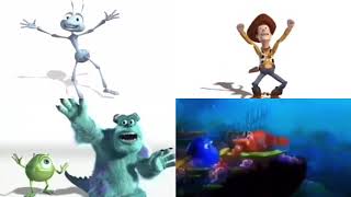 Ponkickies 21 Pixar Mashup (A Bug’s Life Toy Story 2 Monsters Inc \& Finding Nemo)