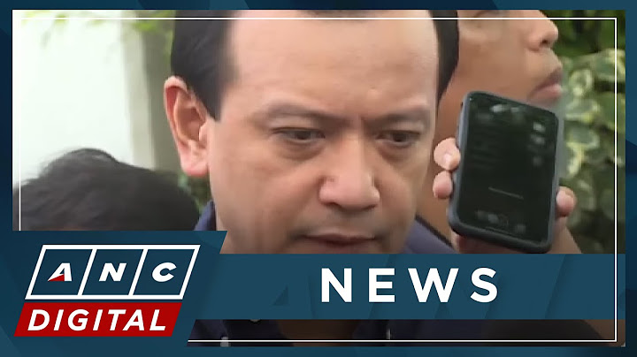 Trillanes sues Rep. Paolo Duterte, Vice President's husband for drug smuggling | ANC