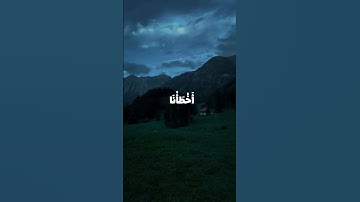 (رَبَّنَا لَا تُؤَخِذْنَا إِنْ نَسِينَا أْوْ أَخْطَأْنَا)قراءة هادئة من القارئ علي جابر🤍🖤||ali jaber