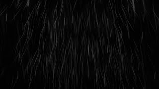 [Black screen] ASMR I fall into a deep sleep with the sound of light rain. #healing #sleep