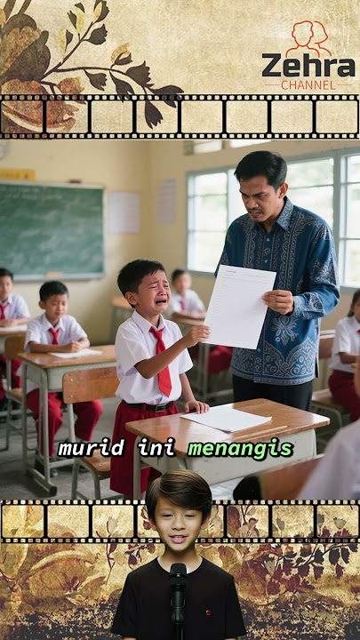 📌Nangis! Dimarahi Guru Lembar Ujian Gak Diisi, Ending-nya Bikin Kaget! 😭📑😱 #Nangis #MuridSD #Marah