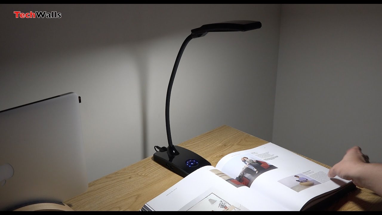 OxyLED X7 Dimmable Eye-care LED Desk Lamp Unboxing & Testing