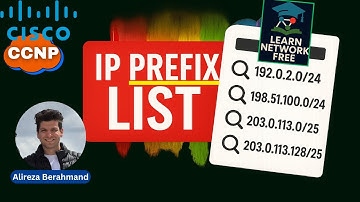 CCNP IP prefix list | Route filtering with prefix list | Apply prefix-list in protocols