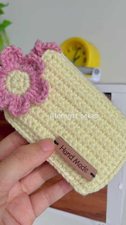 Card holder crochet / dompet kartu rajut