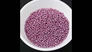 MIYUKI Round Rocailles Beads, Dusty Orchid MIYUKI Round Rocailles Beads, Dusty Orchid