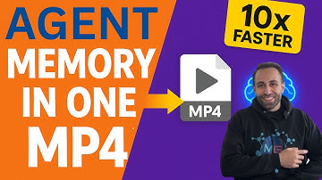 Build an AI Agent’s Memory with ONE MP4! 🤯 Memvid Replaces Vector DBs (10× Faster)