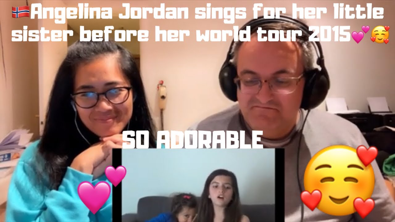 🇩🇰NielsensTv REACTS TO Angelina Jordan sings for her little sister before her world tour 2015💕🥰