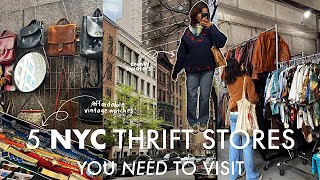 what's the hype with NYC thrifting? // best locations, realistic prices, + more! pt. 2