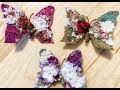 Mod Podged Sparkling Butterfly Ornament DIY