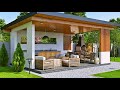 200 Backyard Patio Design Ideas 2022 Rooftop Garden Landscaping ideas House Exterior Terrace Pergola