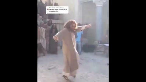 Thumbnail of Jesus dancing behind the scenes | #jesusdancing #tiktok #dancingjesus #dancingjesusmeme