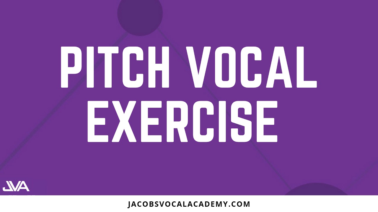 Pitch Vocal Exercise 1B YouTube
