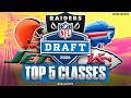 Ranking the Top 5 classes from 2026 NFL Draft ✅