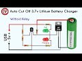 3.7v battery charger making
