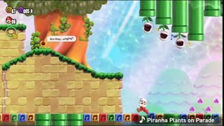 Super Mario Wonder - Piranha Plant sings \