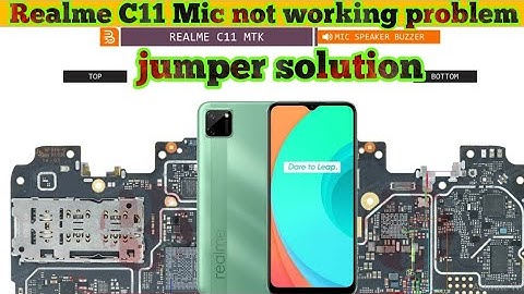 Realme C11 Mic not working problem jumper solution|#thesoilboy