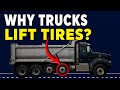 Why Trucks Lift Their Own Tires Off the Ground (It's Not What You Think)