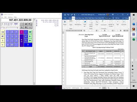 Tutorial Auditor Calculator