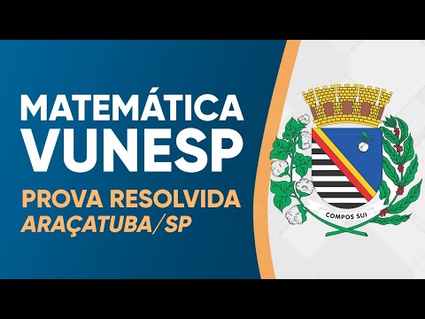 MATEMÁTICA VUNESP 2023