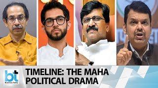 A timeline of Maharashtra political turmoil