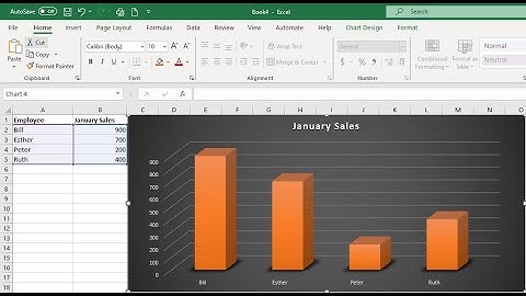 How to Make a 3D Bar Graph in Excel