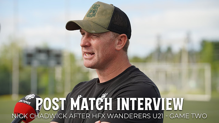 INTERVIEW | Nick Chadwick after HFX Wanderers U21 - Game Two
