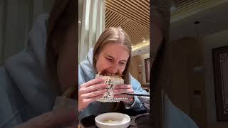 Everything I ate flying from China to Australia!