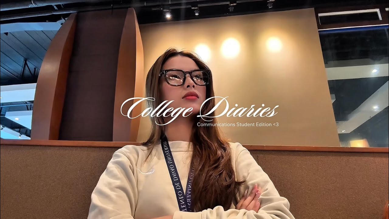 Spend a day with me in college🧸