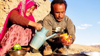 Special Video - Bamiyan Cave Dwellers Preparing Iftar | Chicken Karahi | Lovely Children & Family.