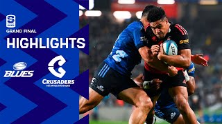 DHL Super Rugby Pacific Grand Final Highlights: Blues v Crusaders (2022)