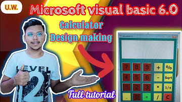 How to make a simple calculator in visual basic 6.0 | Calculator in visual basic -complete tutorial