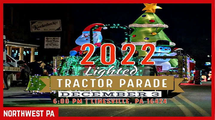 Linesville Lighted Tractor Parade (Dec 3, 2022)