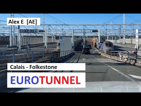 Video: Eurotunnel - Fahrt durch den Eurotunnel