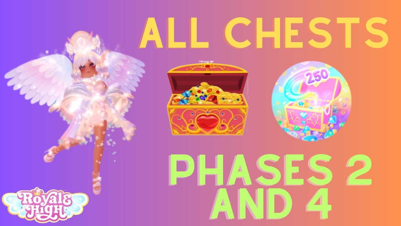 ALL CAMPUS 3 CHEST LOCATIONS IN PHASE 3 AND FOUR Royale High Chest
