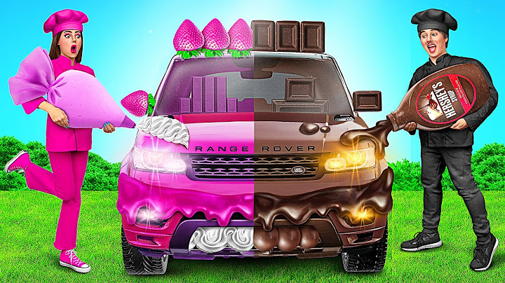 粉紅車 vs 黑車 挑戰 | 有趣的挑戰 Mega DO Challenge