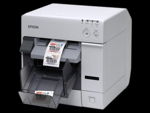 Epson TM-C3400 colour label & wristband printer