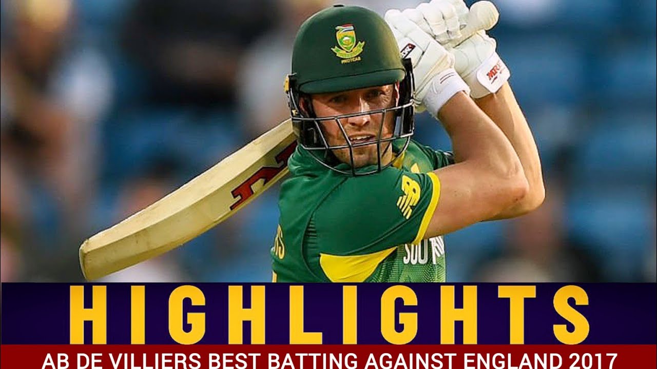 Ab De Villiers Batting Against England 2017 | Classic Innings | Full Highlights